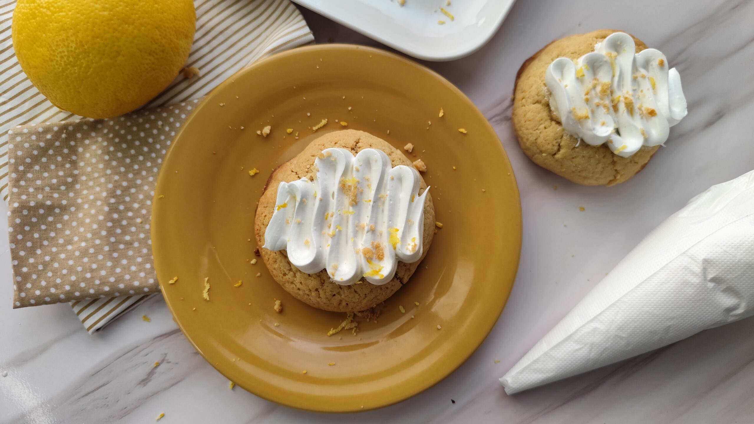 GALLETAS DE PIE DE LIMÓN
