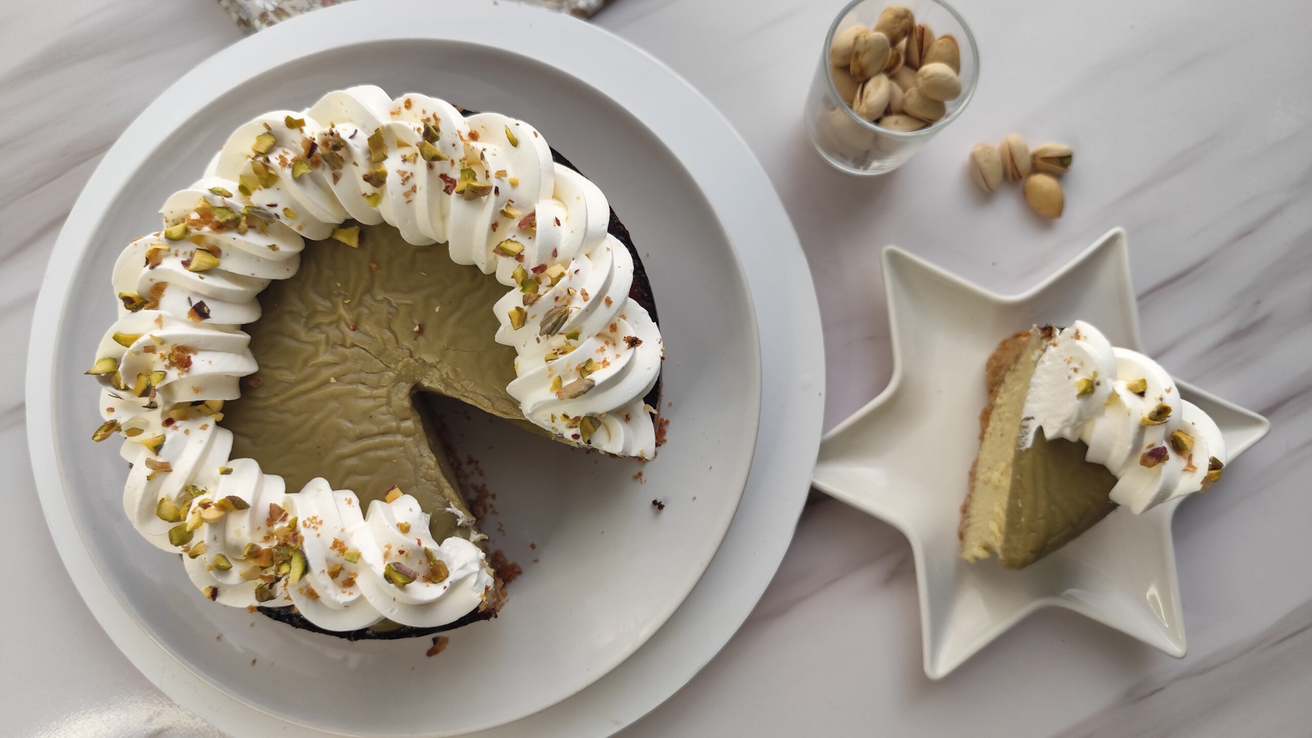 CHEESCAKE DE PISTACHO